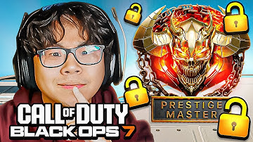 MASTER PRESTIGE UNLOCKED on BLACK OPS 7!!!! 🤯 (BO7)