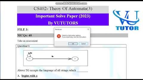 CS402 Very Important MCQ