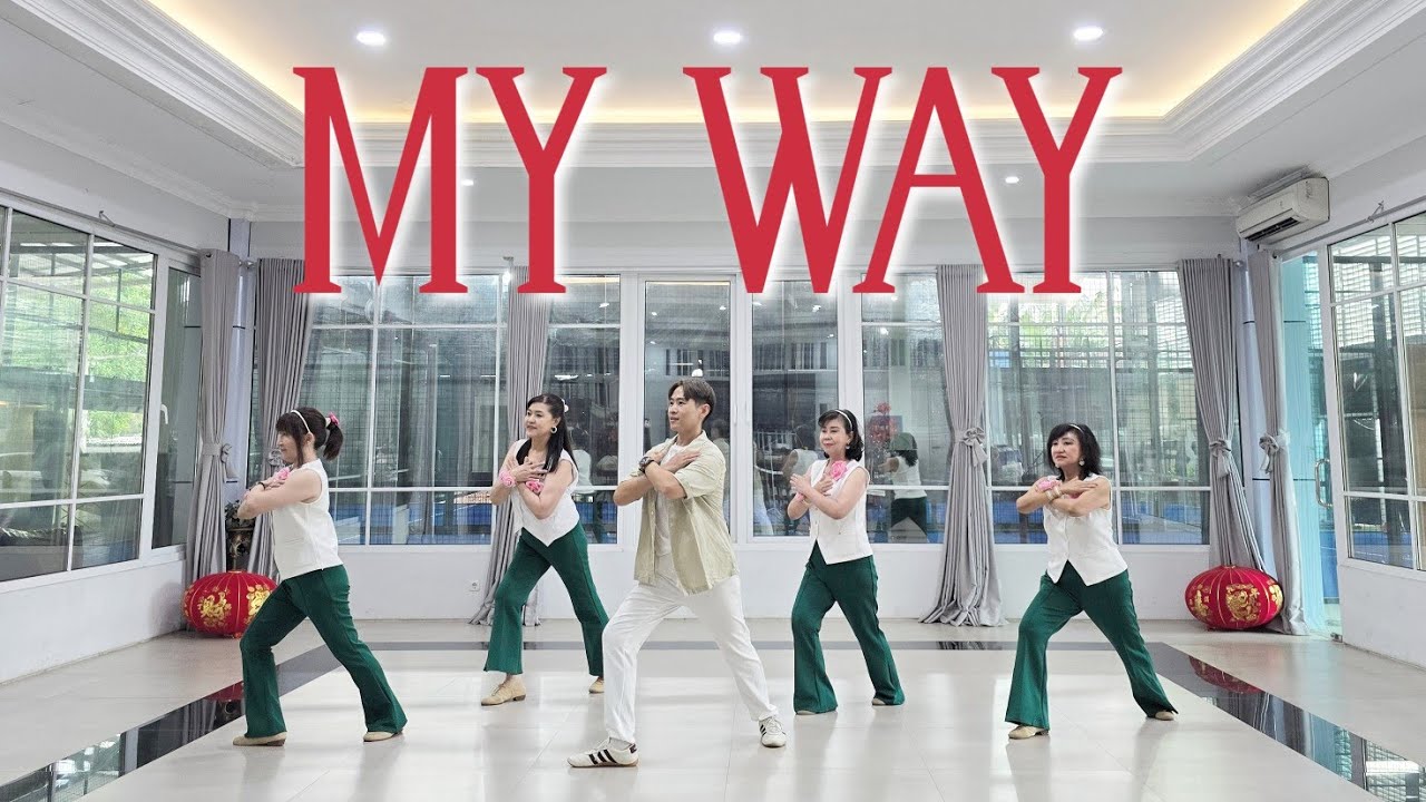 NEW DANCE (CAPPUCCINO) | MY WAY | LINE DANCE | Intermediate - NC2S | Heru Tian