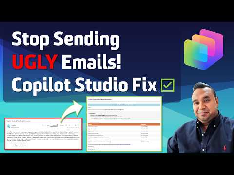 Transform Copilot Studio Emails from Blobs to Branded Messages