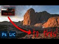 Turning an average image into a great edit  landscape photography