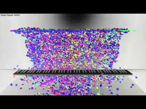 Impossible Piano Physics Simulation - In the Hall of the Mountain King | Black MIDI In G Major 7