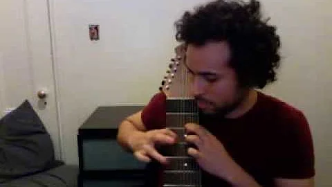 Richard's Warr Guitar demonstration