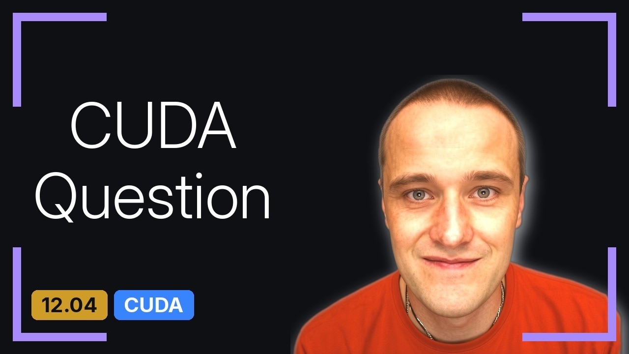 CUDA nvprof profiler in 12.04 (2 Solutions!!) - YouTube