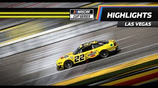 Get a firsthand look at Logano's race-ending wreck on Lap 182