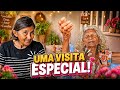 Levei meus amores para visitar Dona Elvira❤️