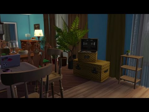 Попыталась повторить квартиру из сериала Последний из Магикян✨#симс4