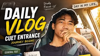 Day of CUET entrance exam 😱 || Ayan Debbarma #cuet #vlog #exam