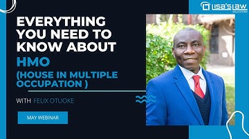 Everything you need to know about HOUSE IN MULTIPLE OCCUPATION (HMO)