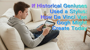 If Historical Geniuses Used a Stylus: How Da Vinci Van Gogh Might Create Today