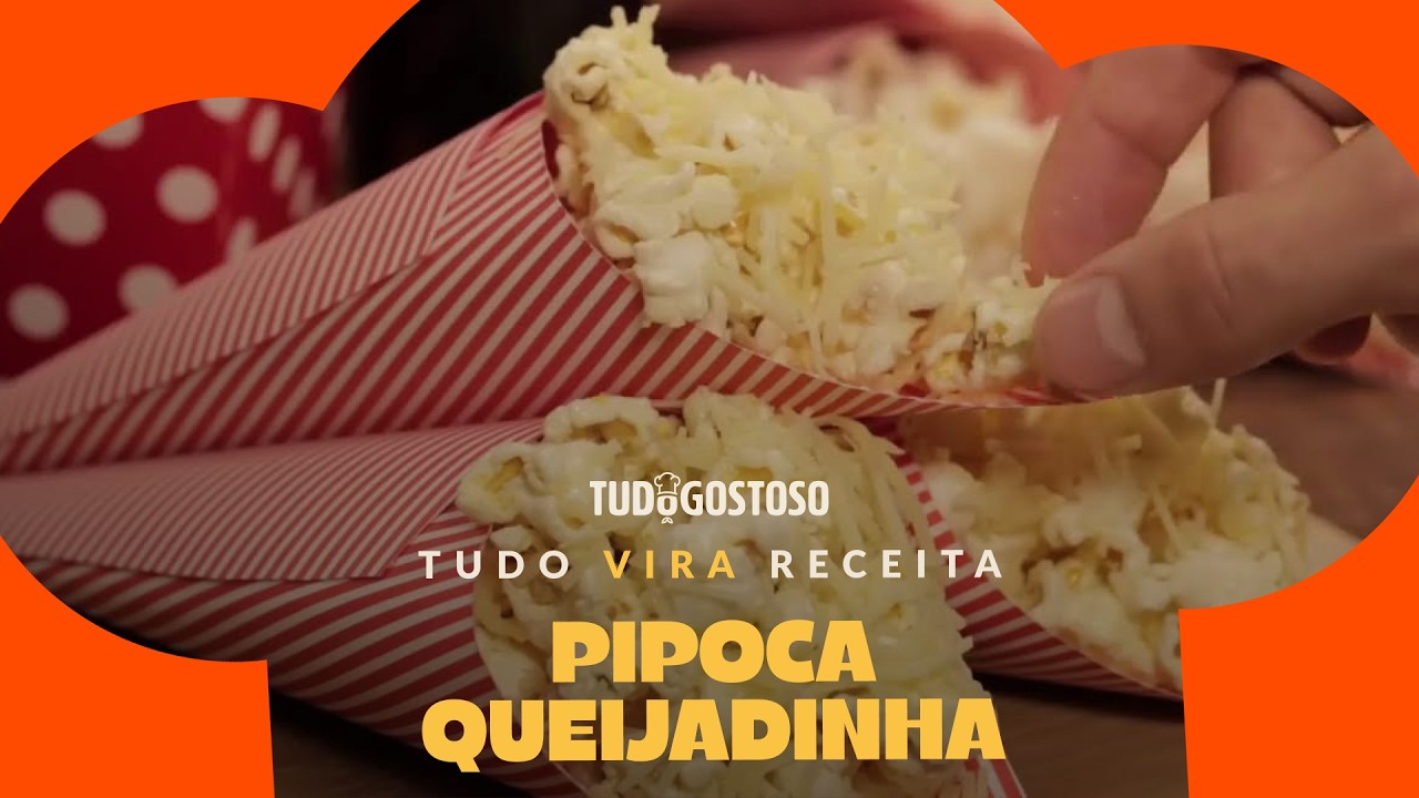 DOCE OU SALGADA? Com a pipoca queijadinha com leite condensado você não precisa escolher