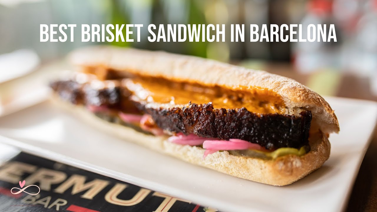 The BEST BRISKET Sandwich In Barcelona BRISKET HOUSE Infinity Platter 2021 YouTube