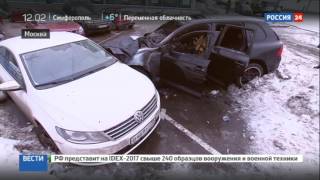 В Москве пешеход погиб под колесами Porsche
