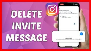How to DELETE INVITE MESSAGE On INSTAGRAM | Unsend messages | 2025