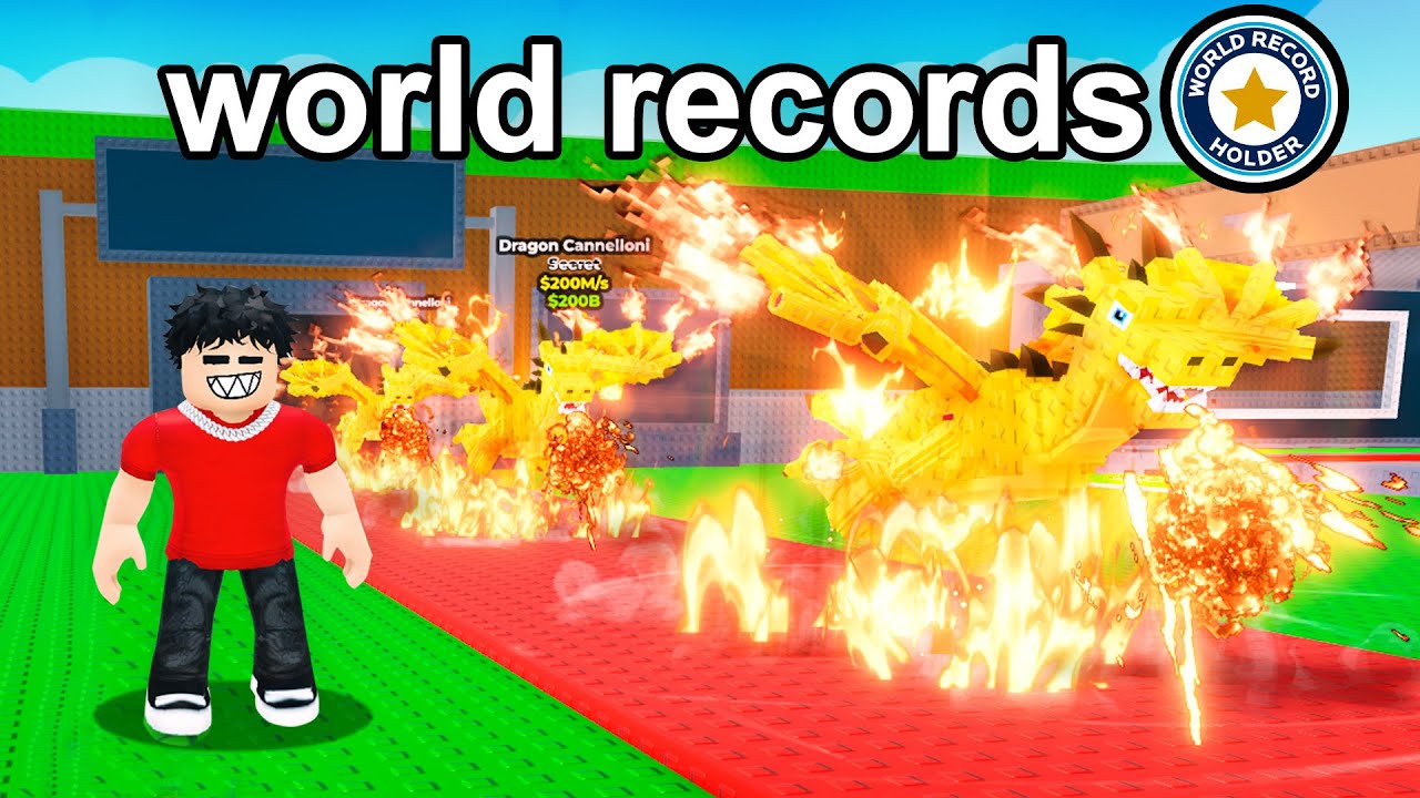 Breaking 7 Impossible Steal A Brainrots World Records