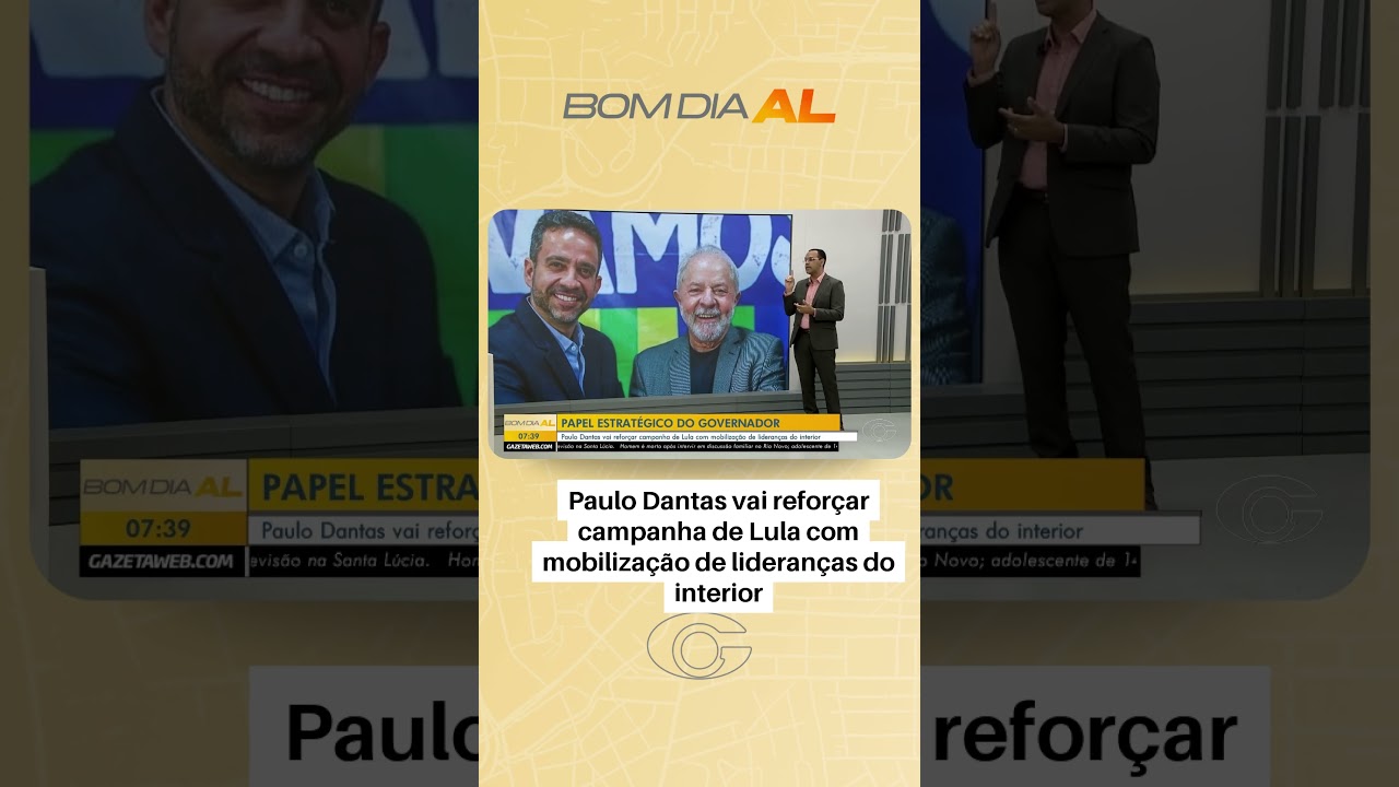 Paulo Dantas vai reforçar campanha de Lula com mobilização de lideranças do interior