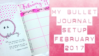 My Bullet Journal Setup: February 2017