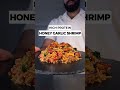 Low Calorie Honey Garlic Shrimp! High Protein meal prep! #recipe #fitness #foodie #shorts #healthy