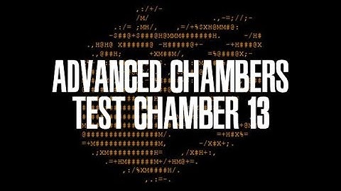 Portal: Still Alive | Challenge Map: Test Chamber 13 (Advanced)