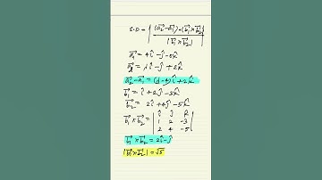 Shortest distance b/w two lines given #jeemain2024 #straightline #jeemaths