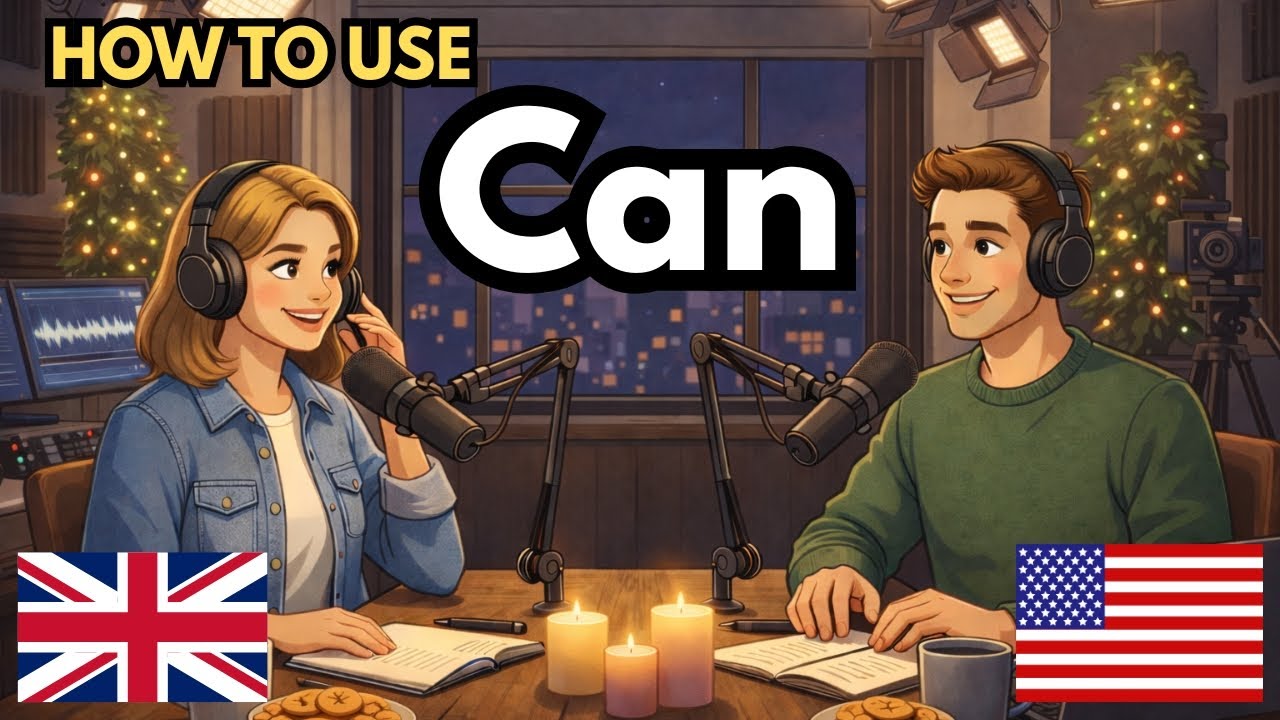 How to Speak English with ''CAN'' Correctly | Learn English with Real Conversations Podcast