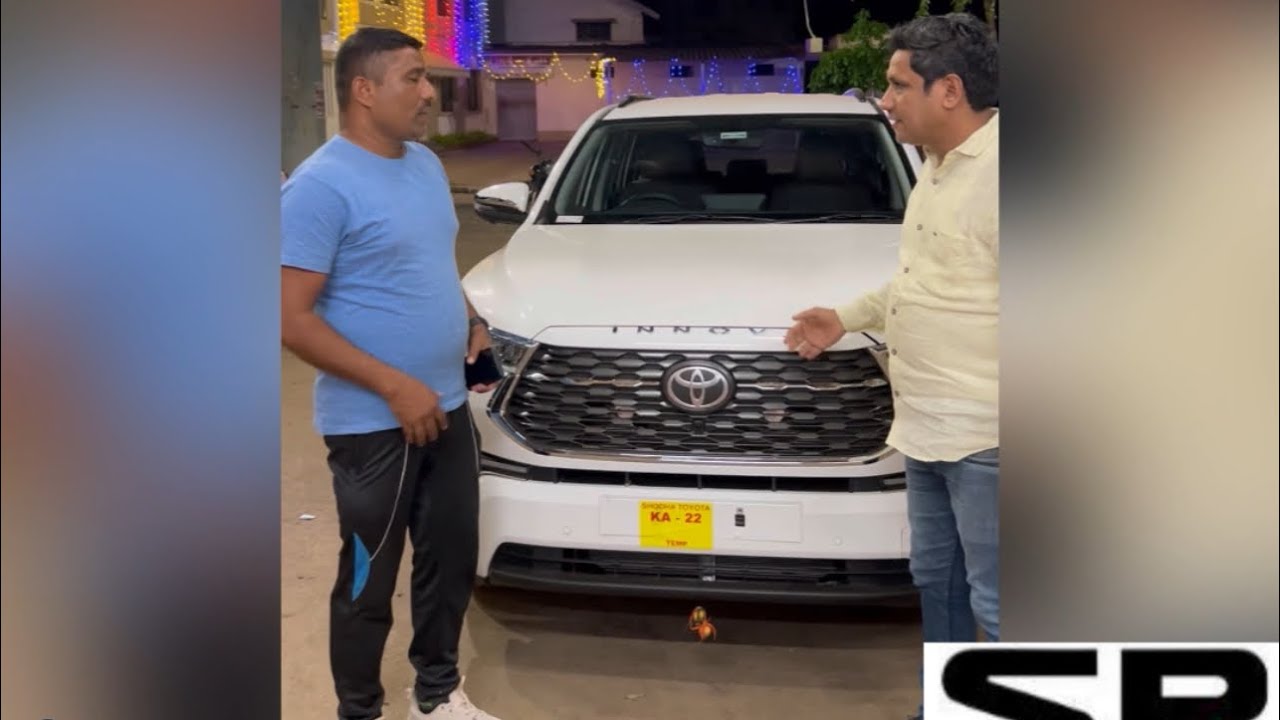 Toyota Hycross full accessories installed at Sp car accessories belgaum