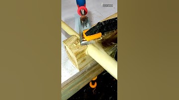 Quick & easy why??? - making dowel #shorts #woodworking #tips