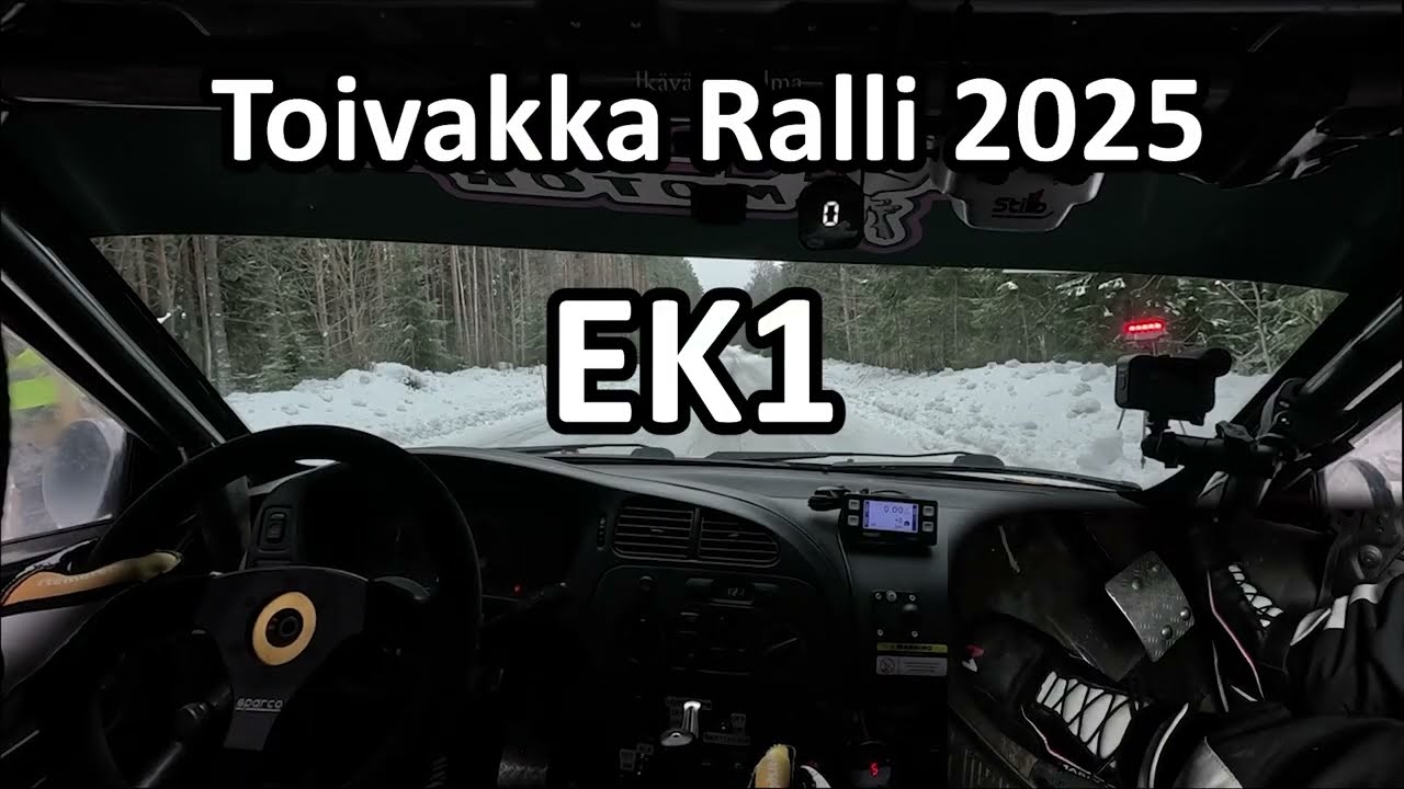 Toivakka Ralli 2025 Kooste | Hallia & Taskinen