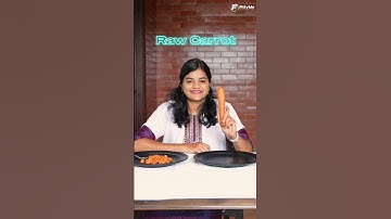 Raw vs Cooked Carrots 🥕 : Which Is Healthier?