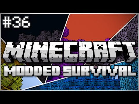 Minecraft: Modded Survival Let's Play Ep. 36 - Pet Bunny Friends!