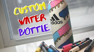 donut drip draw markers water