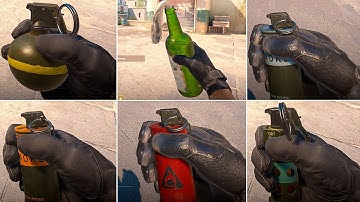 All Grenades - Counter Strike 2 Beta Gameplay (CS:GO Source 2)