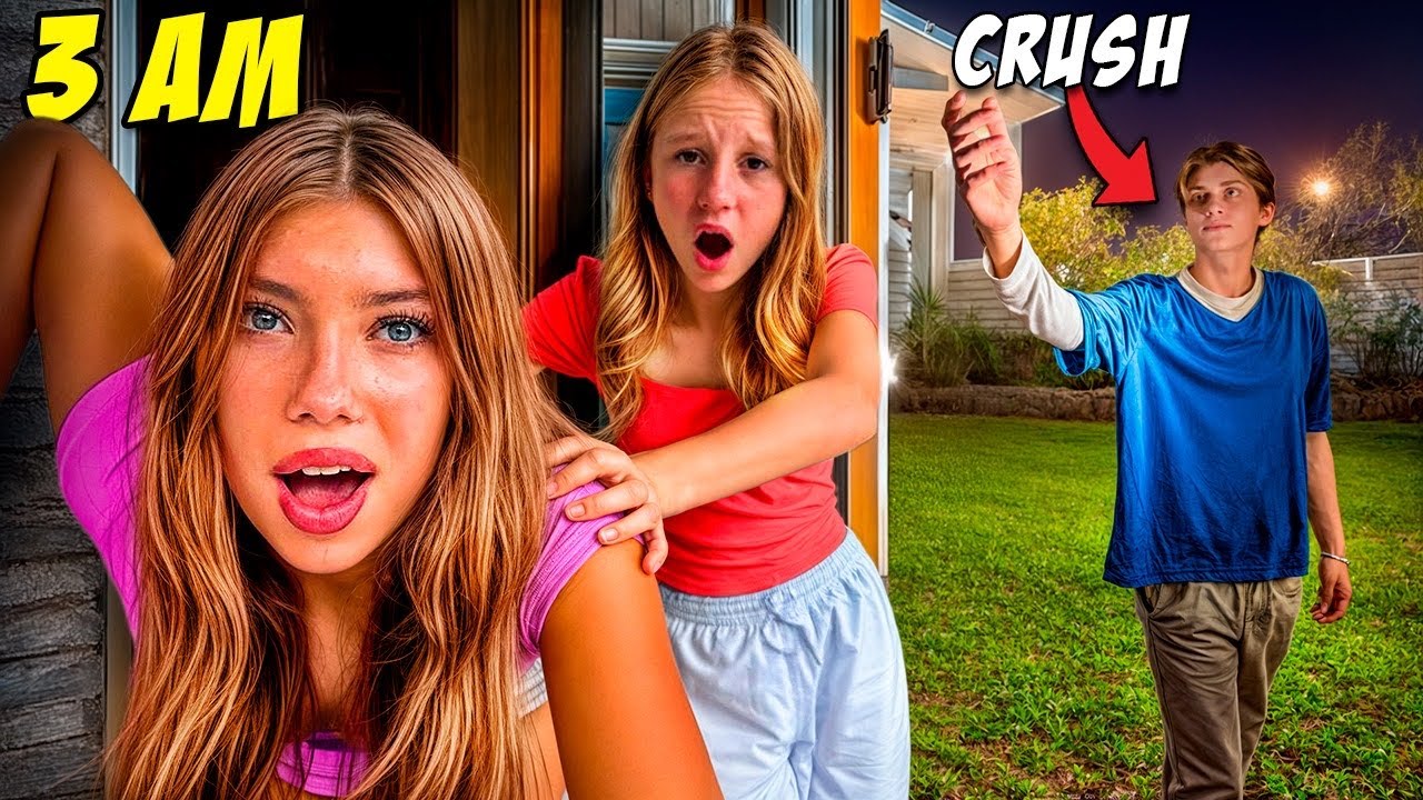 SNEAKING OUT AFTER MIDNIGHT !🤫Ft. Nastya