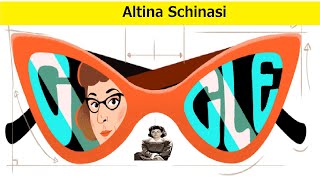 Altina Schinasi : American sculptor inventor of cat-eye glasses | Altina Schinasi's 116th Birthday