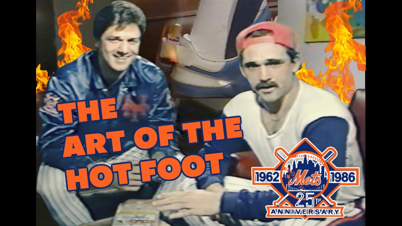 86 Mets Roger McDowell & Howard Johnson teach the art of the hot foot