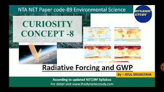 CURIOSITY CONCEPT:8 | Environmental Science | Radiative Forcing and GWP