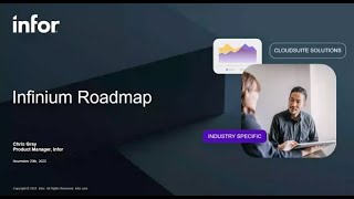Infor Infinium Update