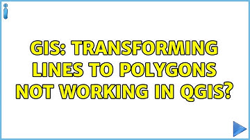 GIS: Transforming lines to polygons not working in QGIS? (5 Solutions!!)