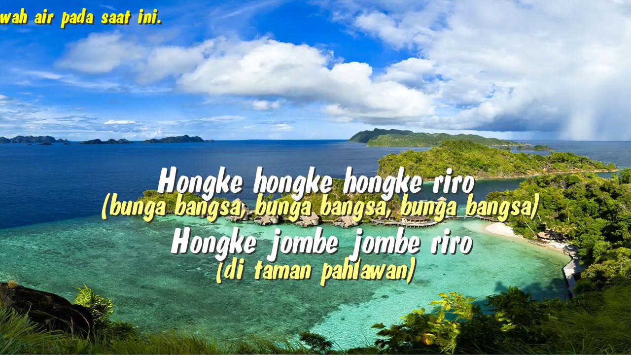 LAGU PAPUA   YAMKO RAMBE Lyric  artinya