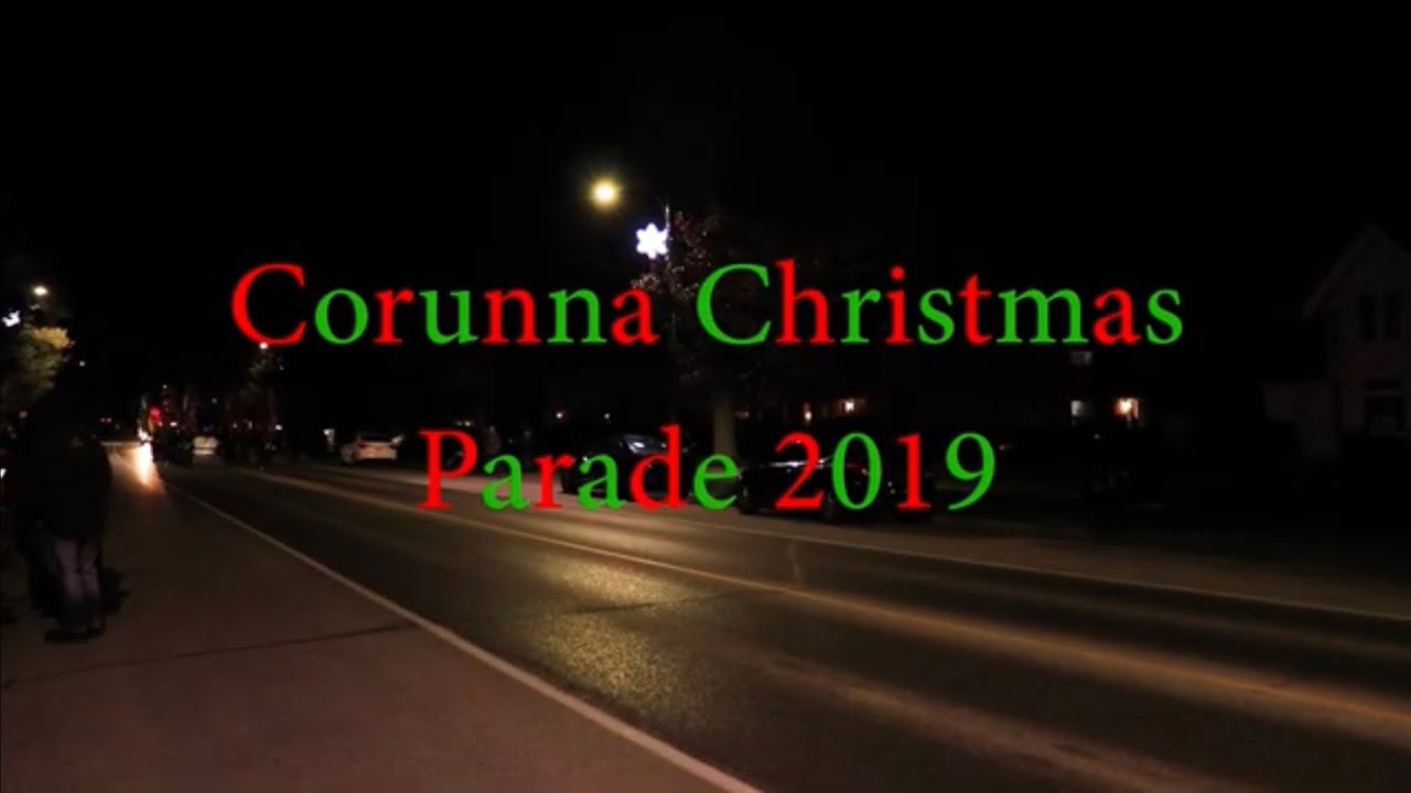 Corunna Christmas Parade 2019 YouTube