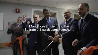 Montefiore Einstein Kuwait Suite Ribbon Cutting