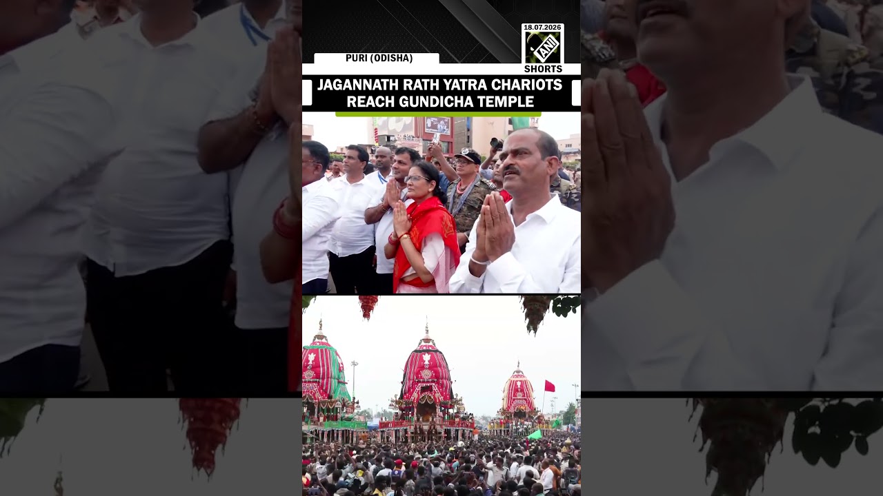 Jagannath Rath Yatra chariots reach Gundicha Temple ahead of sacred ritual