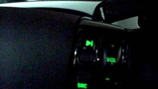 Saab 9-5 Aero Carbon Fiber Steering wheel with illuminated buttons