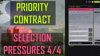 Selection Pressures 4/4 Priority Contract | Marathon