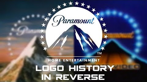 Paramount Home Entertainment logo history in reverse