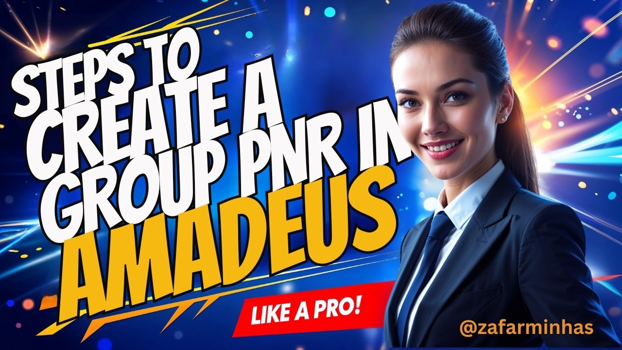 Stop Wasting Time! How to Create Group PNRs in Amadeus FAST