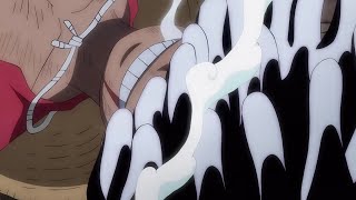Luffy awakens Gear 5 (4K 50fps) Joy Boy has Returned | One Piece Episode 1070