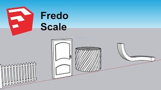Fredo Scale Extension Or Plugin For Sketchup Pro Sketchup In Urdu & Hindi