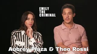 Aubrey Plaza &amp; Theo Rossi are criminals!!