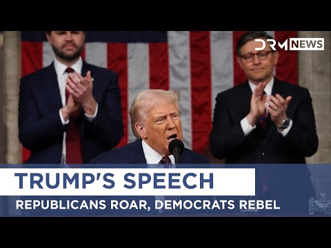Trump's Speech Splits Congress: Republicans Cheer, Democrats Jeer | AC1G
